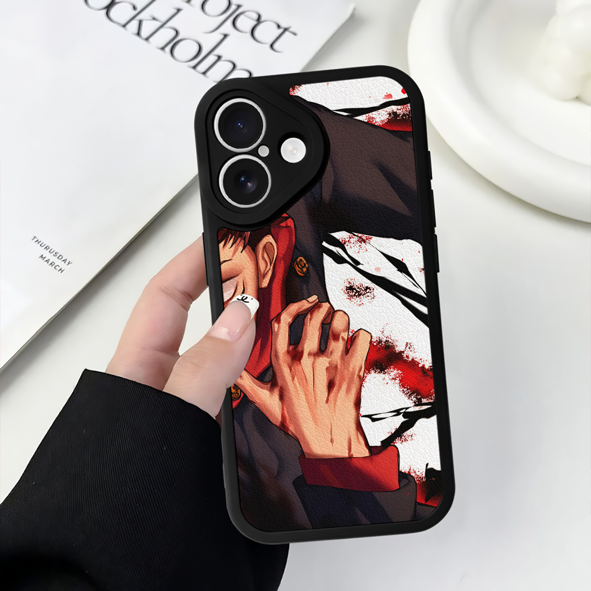 （画像用） SPY×FAMILY间谍家家酒 【iPhone 16シリーズ対応】シリコンスマホケース（レザー調） 材質：シリコン